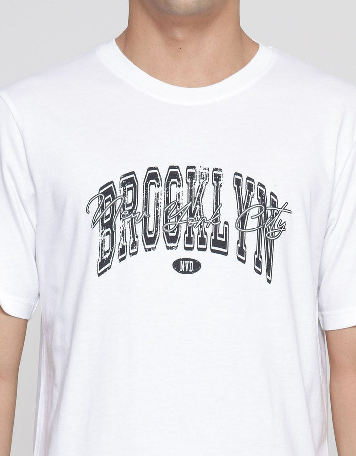 Nevada Print Brooklyn Woven Label Men's Short Sleeve T-Shirt