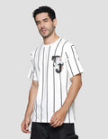 Nevada Aop Stripe Tom And Jerry Kaos Lengan Pendek Pria