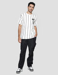 Nevada Aop Stripe Tom And Jerry Kaos Lengan Pendek Pria