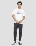 Nevada Photoprint With Puff Wording Kaos Lengan Pendek Pria