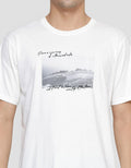Nevada Photoprint With Puff Wording Kaos Lengan Pendek Pria