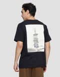 Nevada Backprint Holiday Embro Kaos Lengan Pendek Pria
