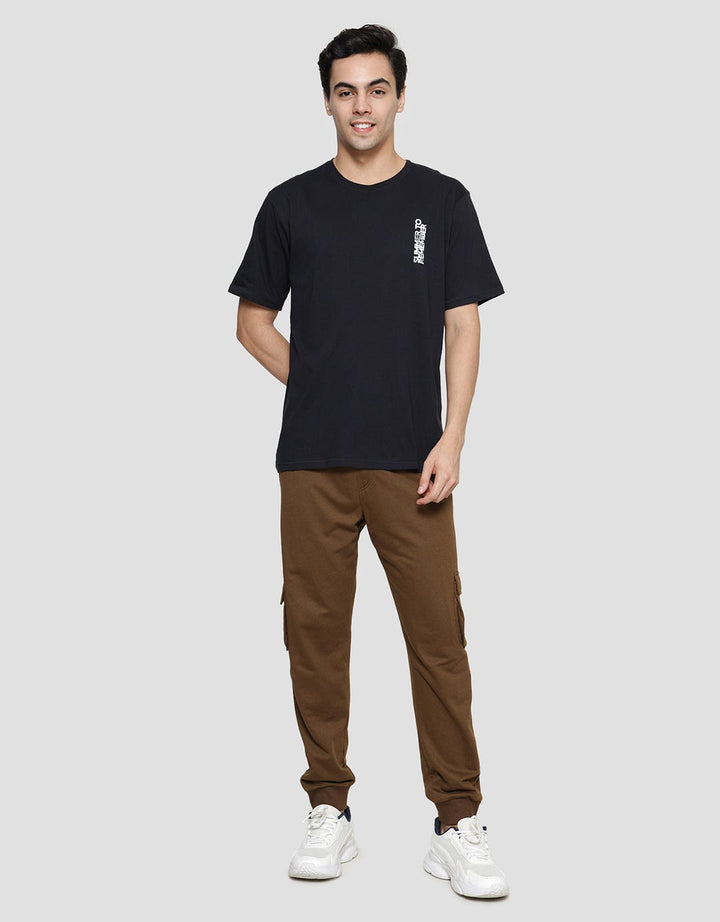 Nevada Backprint Holiday Embro Kaos Lengan Pendek Pria