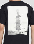 Nevada Backprint Holiday Embro Kaos Lengan Pendek Pria