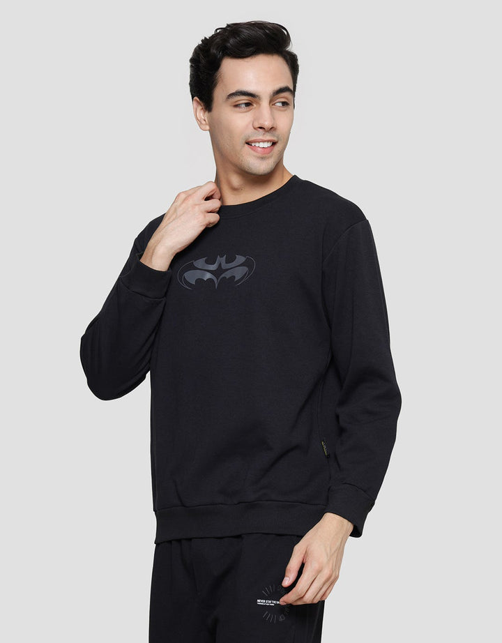 Nevada Batman Front And Backprint Sweater Pria