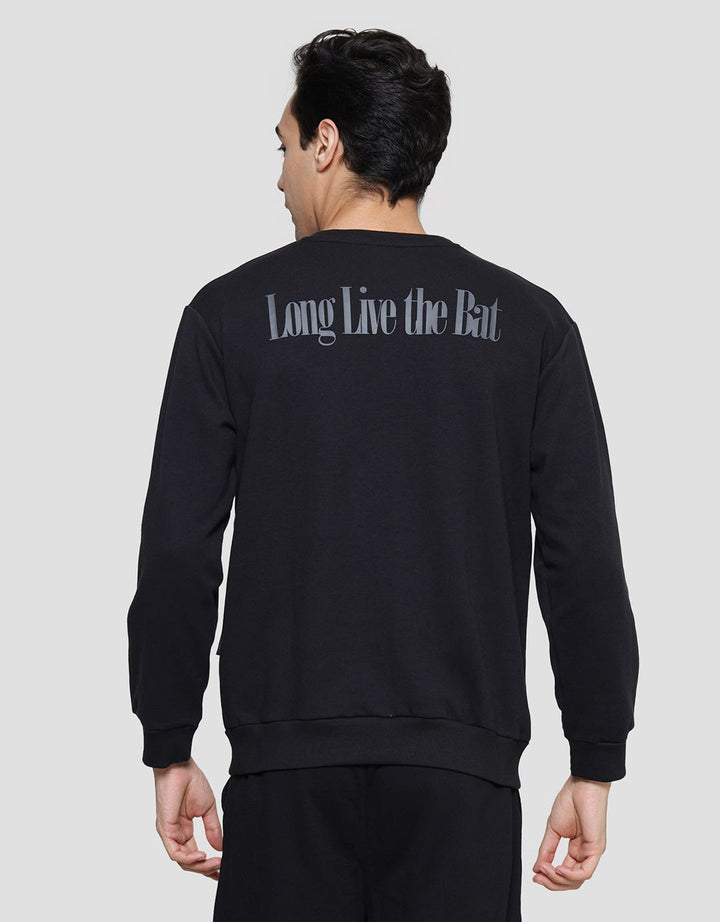 Nevada Batman Front And Backprint Sweater Pria