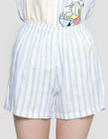Disney Donald Stripe Piyama Set Wanita