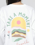 Nevada Take A Moment Sweater Solid Wanita