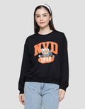 Nevada Bear Solid Sweater Wanita