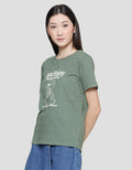 Nevada Just Enjoy Kaos Lengan Pendek Wanita