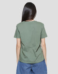 Nevada Just Enjoy Kaos Lengan Pendek Wanita