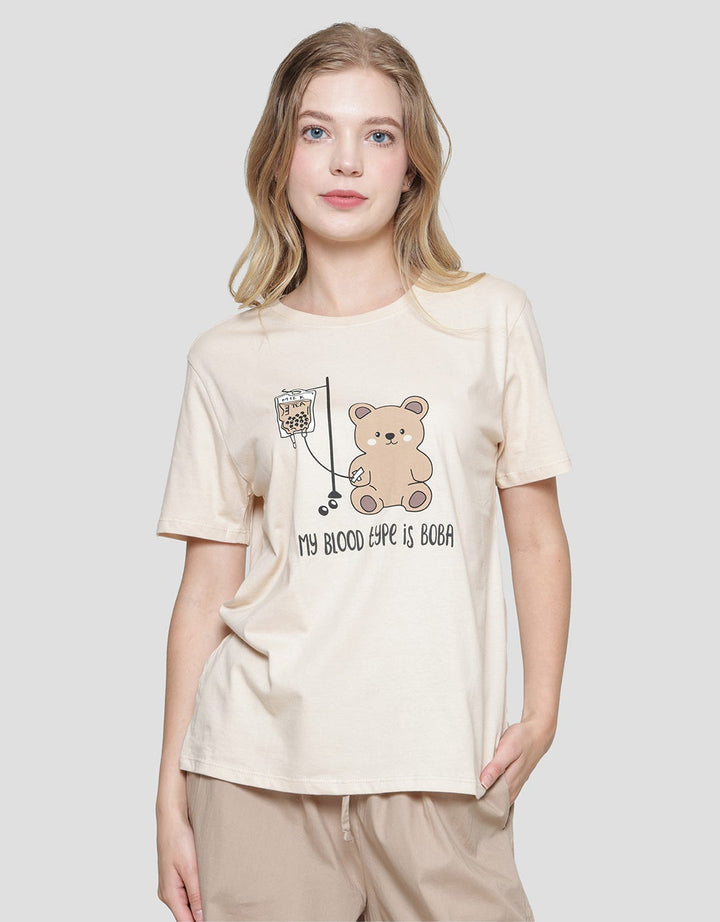 Nevada My Blood Type Is Boba Women's T-Shirt
