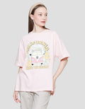 Nevada California Oversize Kaos Lengan Pendek Wanita