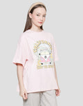Nevada California Oversize Kaos Lengan Pendek Wanita