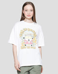 Nevada California Oversize Kaos Lengan Pendek Wanita