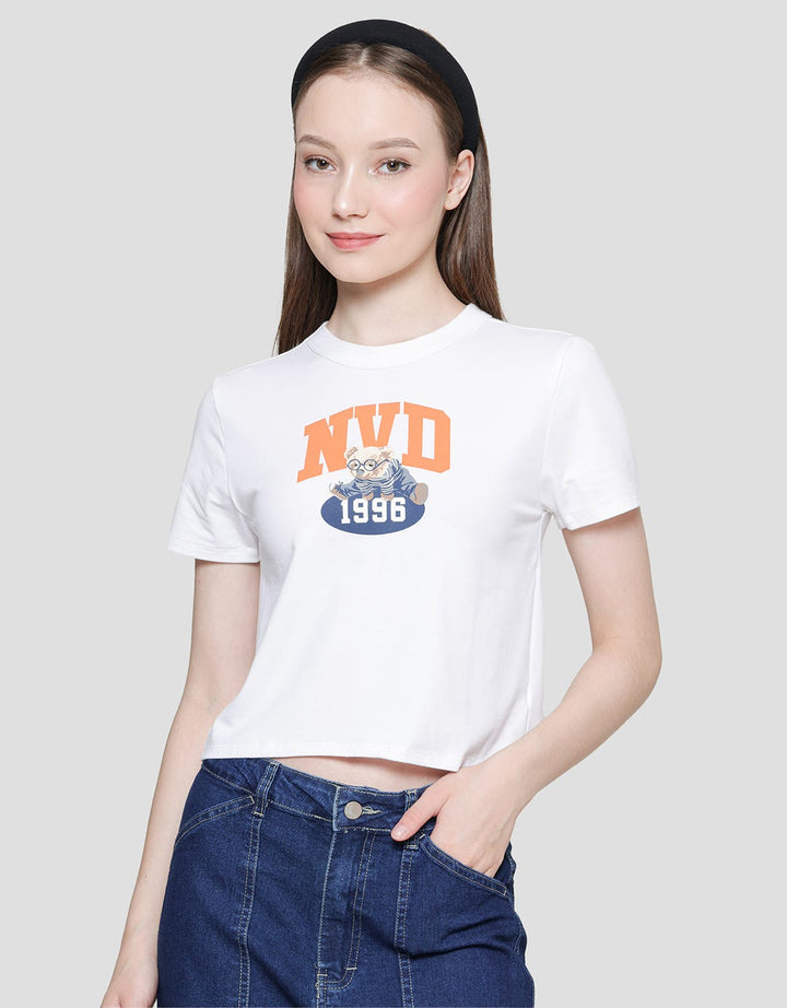 Nevada Bear Year 1996 Kaos Lengan Pendek Wanita