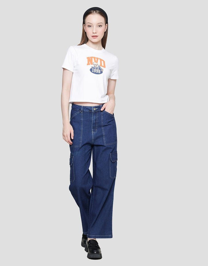 Nevada Bear Year 1996 Kaos Lengan Pendek Wanita