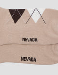 Nevada Ankle Argyle Pattern Kaus Kaki Wanita