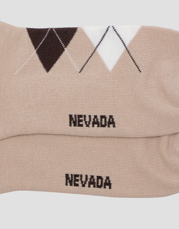 Nevada Ankle Argyle Pattern Women's Socks