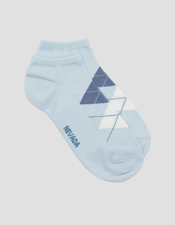Nevada Ankle Argyle Pattern Women's Socks