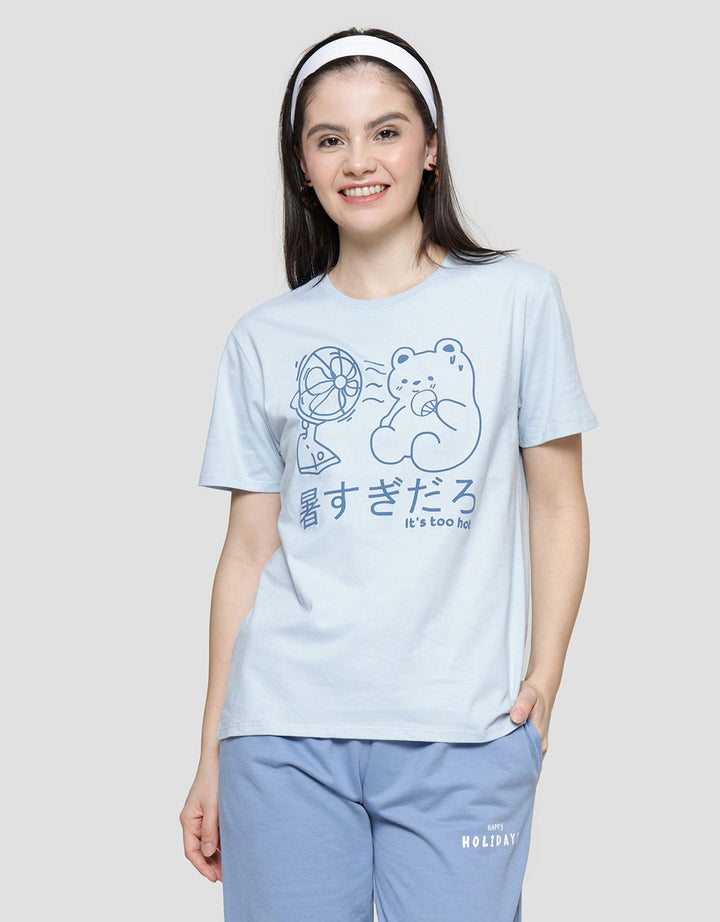 Nevada Its Too Hot Kaos Casual Wanita