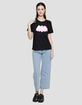 Nevada Reg Print Batman Kaos Wanita