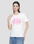 Nevada Print Wording Batman Kaos Wanita