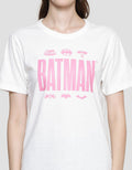 Nevada Print Wording Batman Kaos Wanita