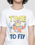 Little M Kaos Print Best Buy Time To Fly Anak Laki-Laki
