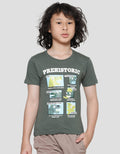 Little M Prehistoric Kaos Anak Laki-Laki