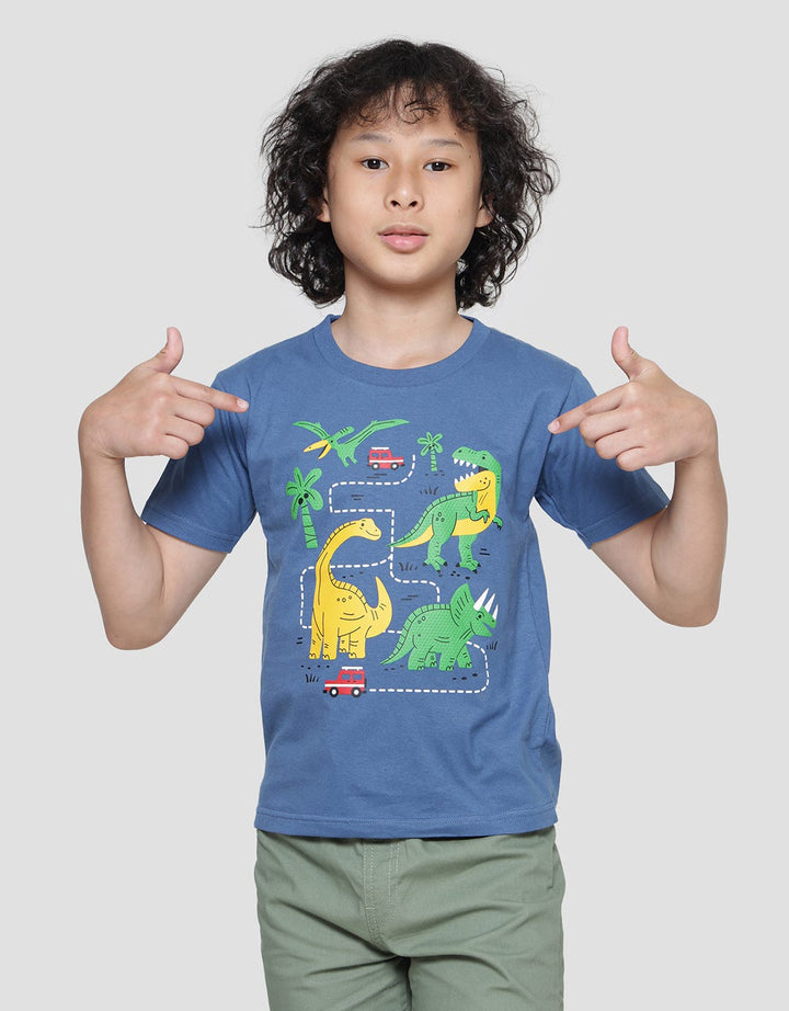 Little M Kaos Print Best Buy Dino Anak Laki-Laki