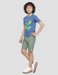 Little M Kaos Print Best Buy Dino Anak Laki-Laki