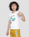 Little M Animal In The Jungle Kaos Lengan Pendek Anak Laki-Laki