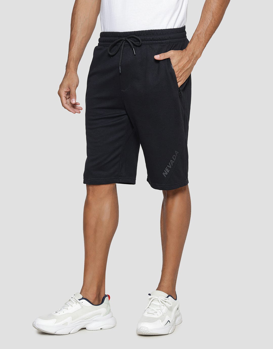 Nevada Knit Zipper Cut And Sewn Hd Men's Shorts