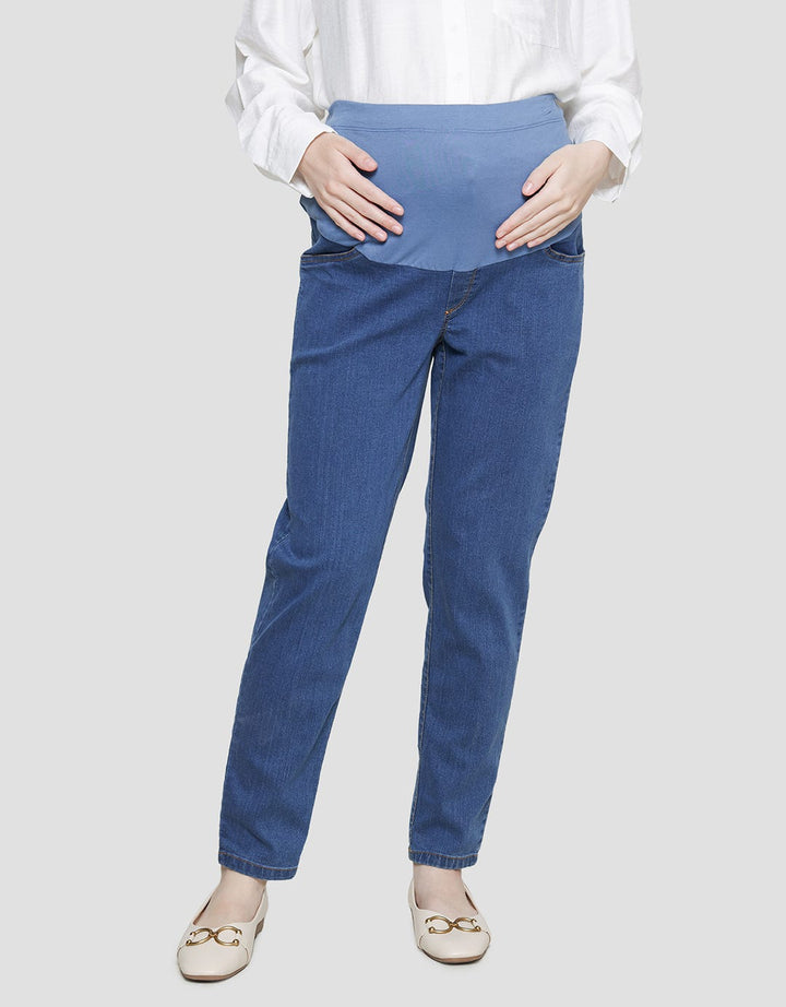 Connexion Mom Celana Denim Ibu Hamil