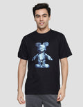 Disney Mickey Anime Robotic Kaos Lengan Pendek Pria