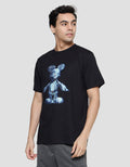 Disney Mickey Anime Robotic Kaos Lengan Pendek Pria