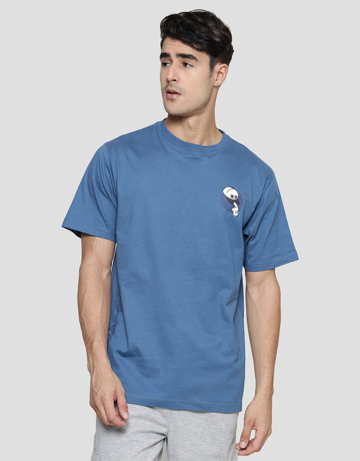 Disney Mickey Hat Anime Men's Short Sleeve T-shirt