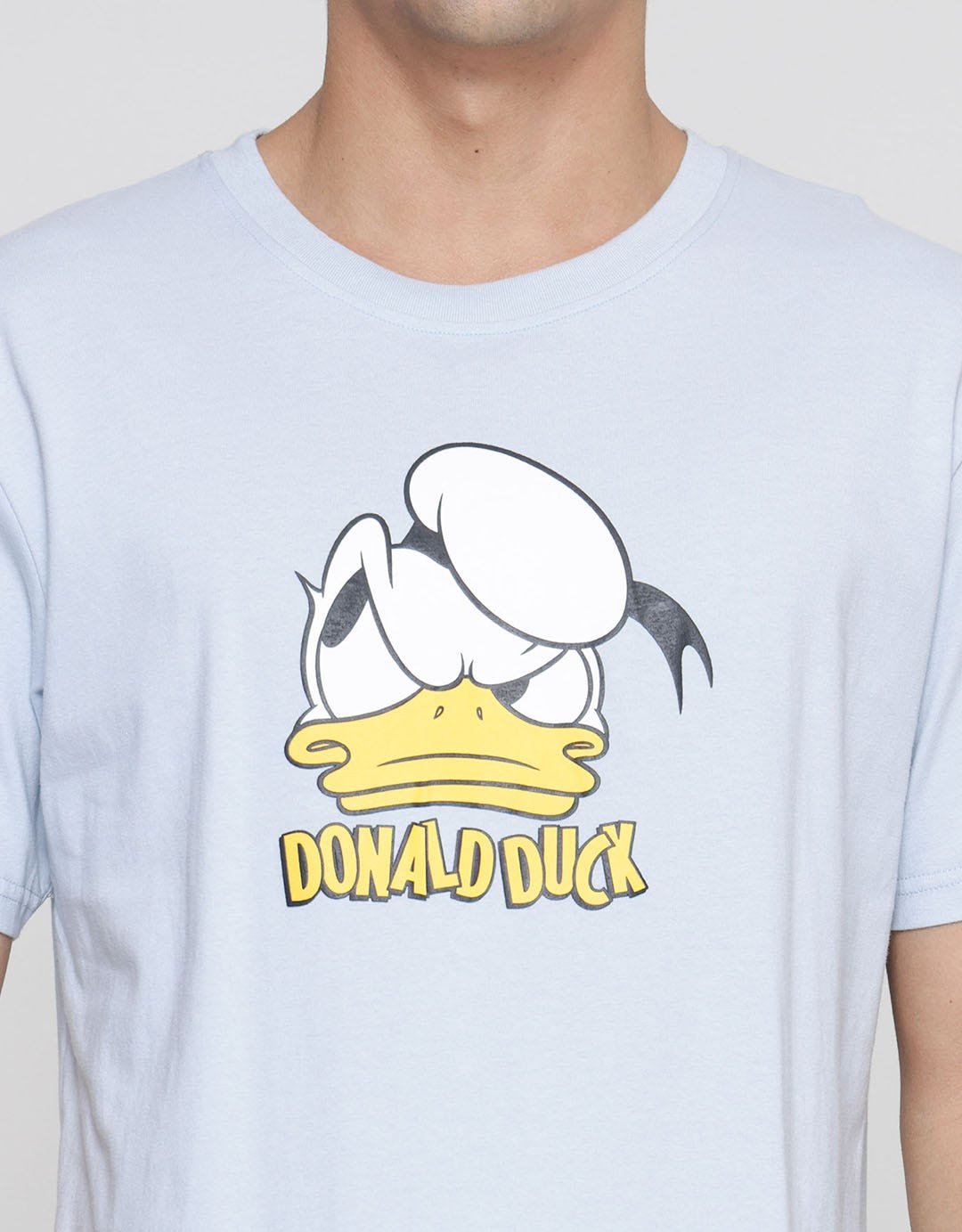 Disney Donald Duck Face Side Eyes Men's Short Sleeve T-Shirt