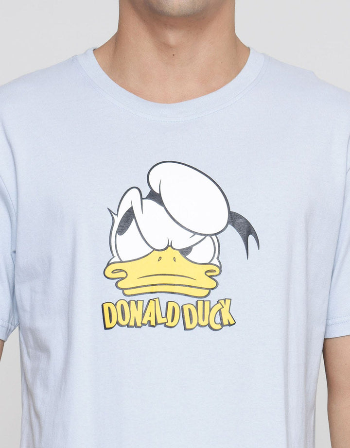 Disney Donald Duck Face Side Eyes Men's Short Sleeve T-Shirt