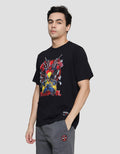 Marvel Deadpool X Wolverine Kaos Lengan Pendek Pria