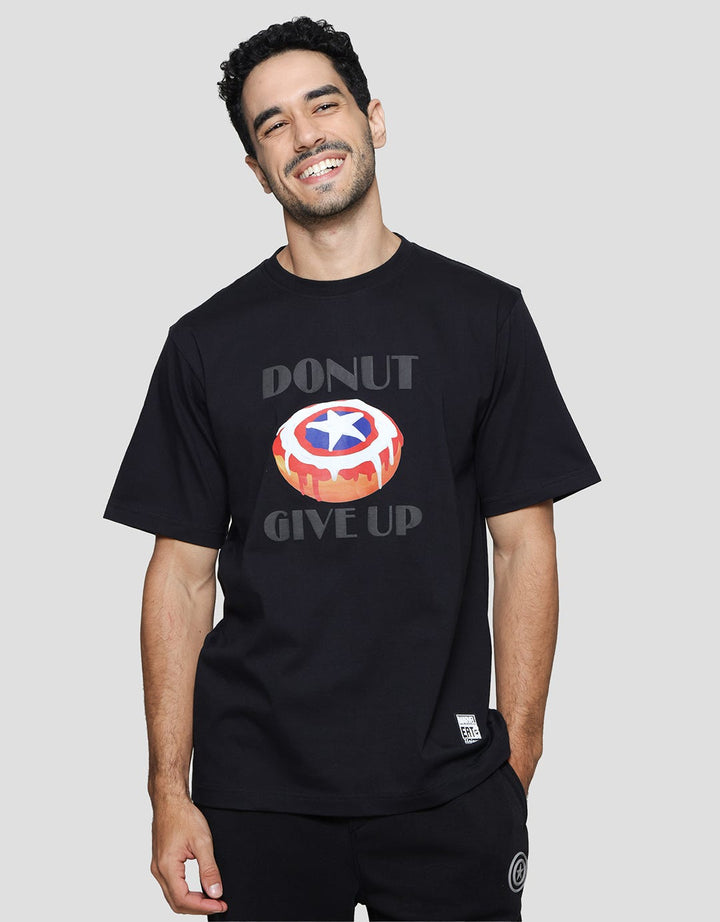 Marvel Captain America Donut Men's T-Shirt