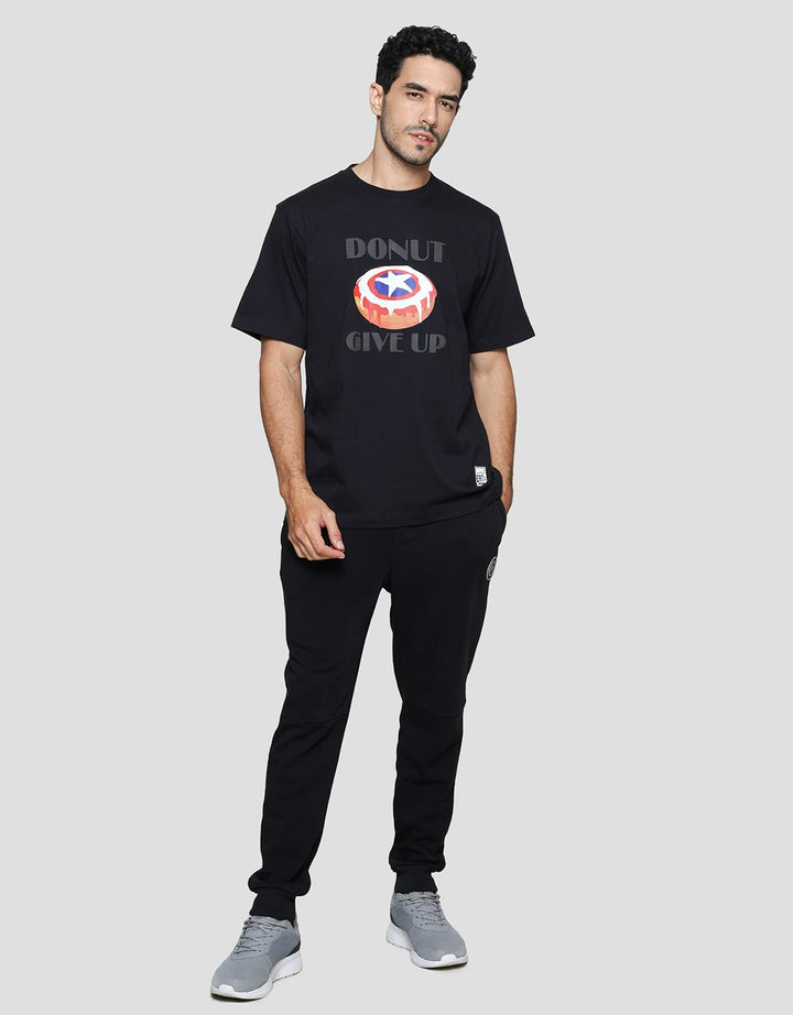 Marvel Captain America Donut Men's T-Shirt