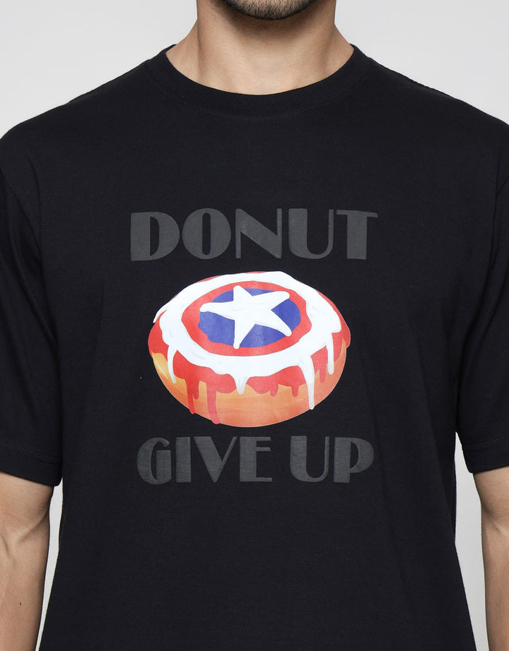 Marvel Captain America Donut Men's T-Shirt