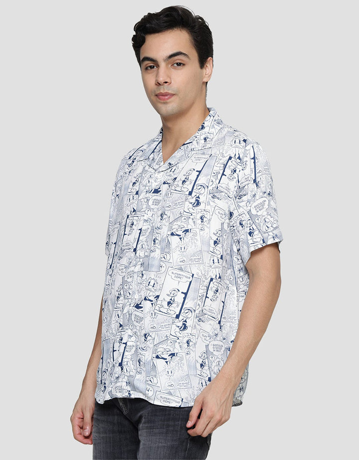Disney Donald Duck Men's Short Sleeve Shirt