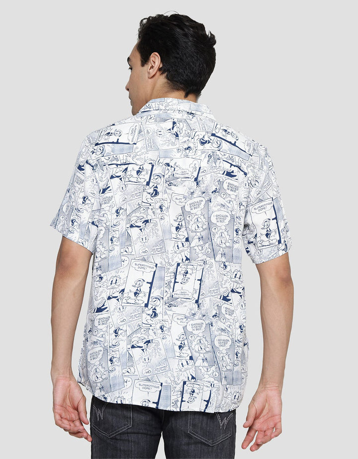 Disney Donald Duck Men's Short Sleeve Shirt