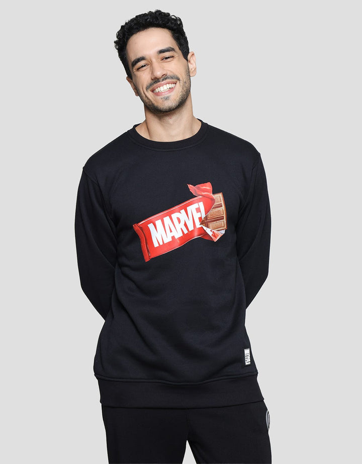Marvel Chocolate Bar MCU Men's Sweater