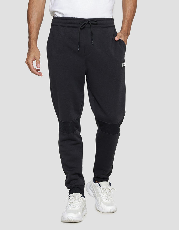 Star Wars Rubber Logo Celana Jogger Pria