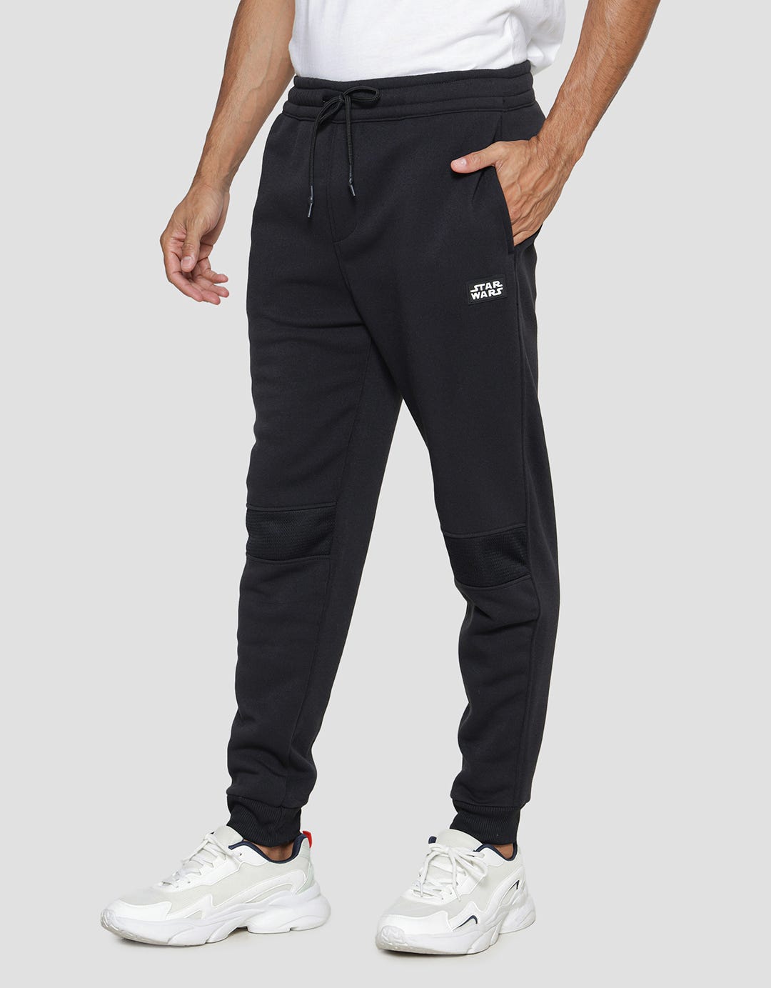 Star Wars Rubber Logo Celana Jogger Pria