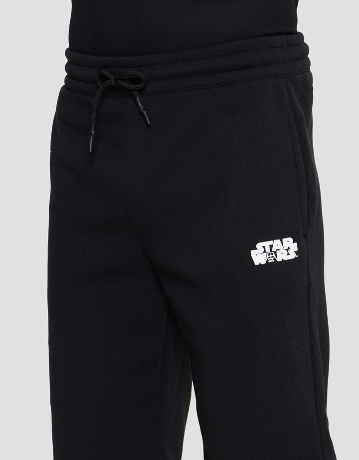 Star Wars Logo With Darth Vader Face Celana Pendek Pria
